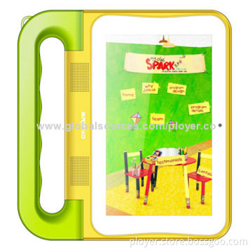7-inch Learning Tablet PC with Quad-core Allwinner A31S CPU, IPS Screen 1,024 x 600P